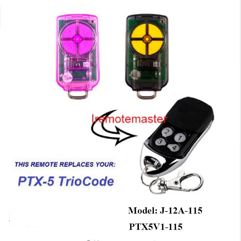 За PTX5 V1 TrioCode Gate Дистанционна смяна на вратата 433,92MHz Rolling Code